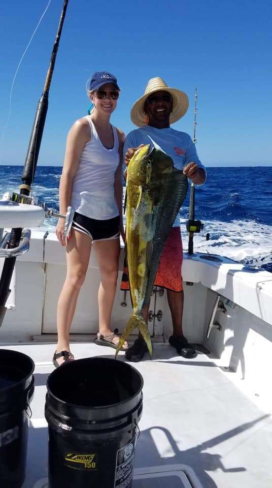 Capullo Tamarindo full day charter dorado