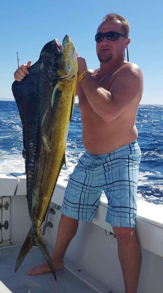 Capullo Tamarindo full day charter dorado