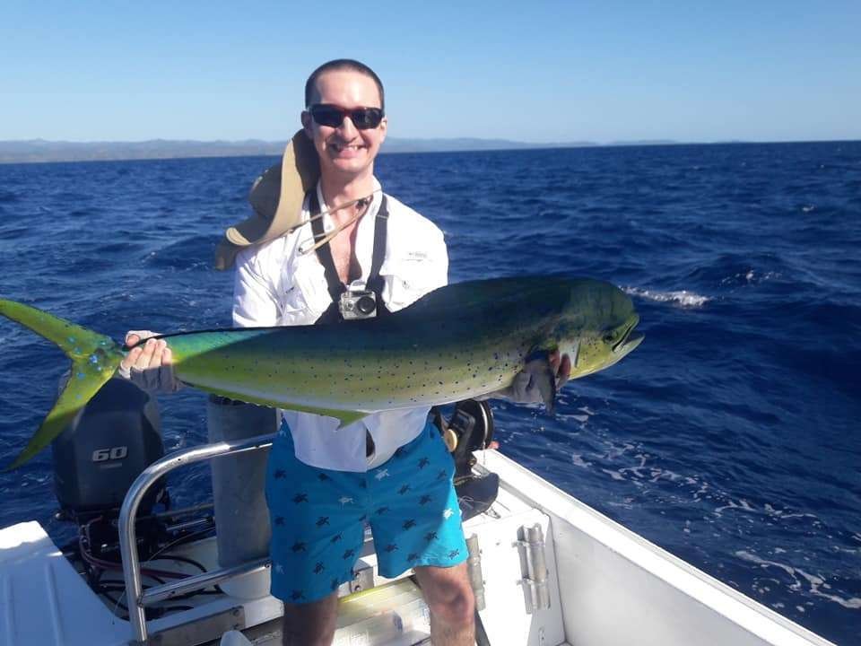 Rainbow Runner Tamarindo full day charter dorado
