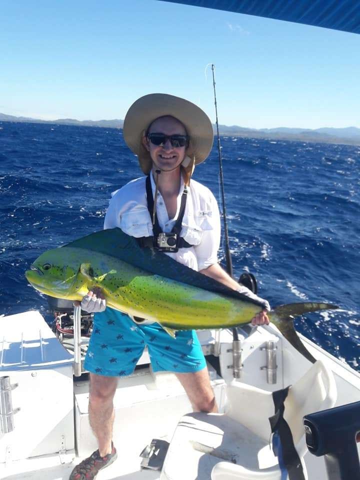Rainbow Runner Tamarindo full day charter dorado