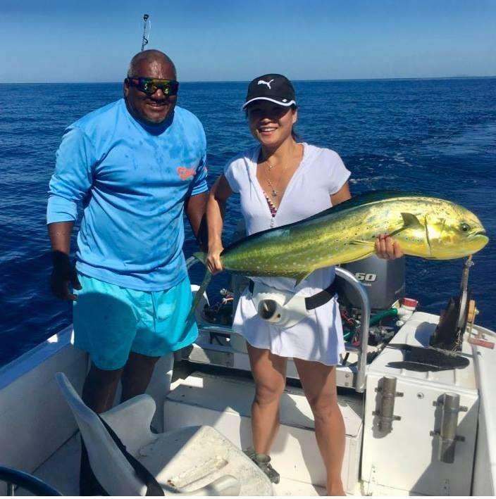 Rainbow Runner Tamarindo full day charter dorado