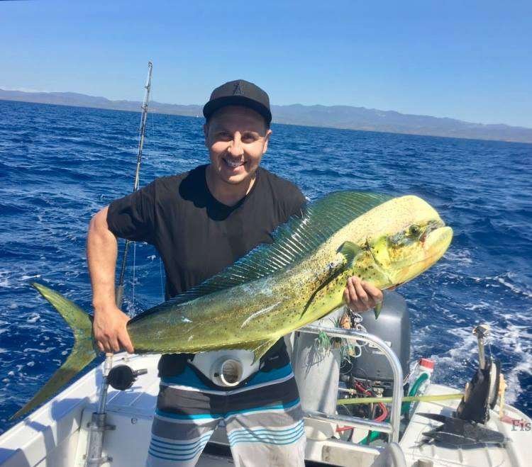 Rainbow Runner Tamarindo full day charter dorado