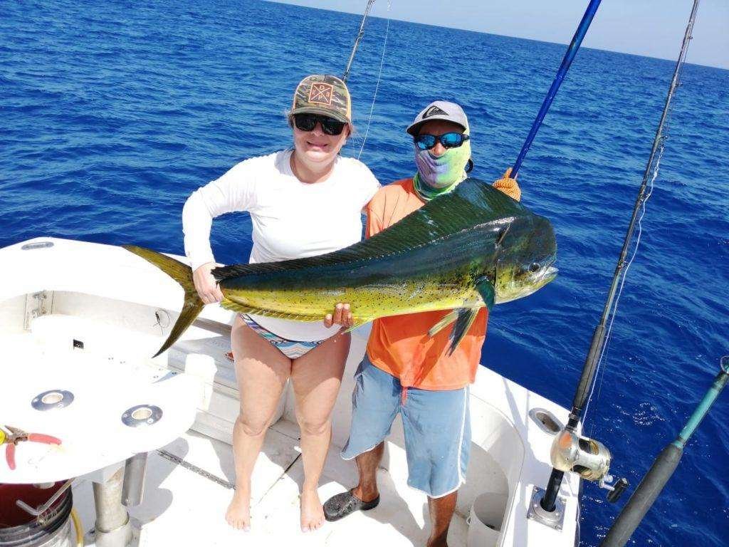 Outcast Tamarindo full day charter dorado