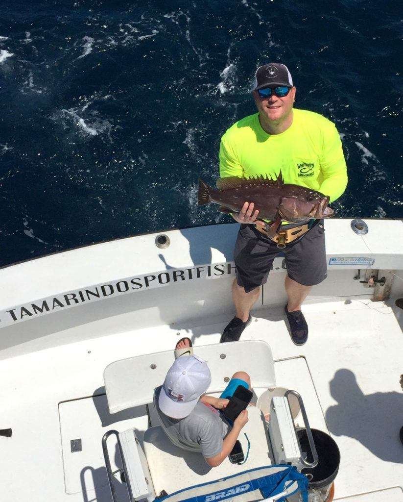 Talking Fish Tamarindo half day charter grouper