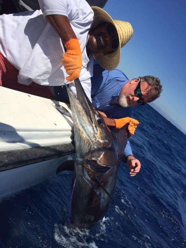 Capullo Tamarindo half day charter blue marlin