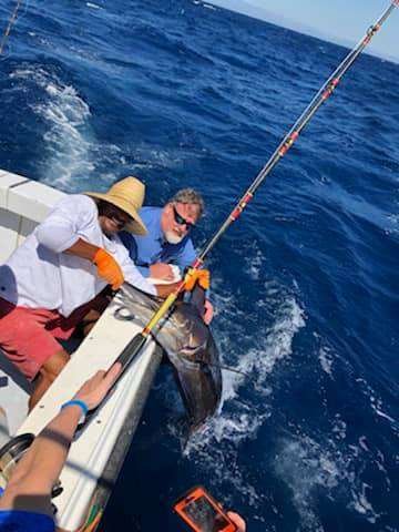 Capullo Tamarindo half day charter blue marlin