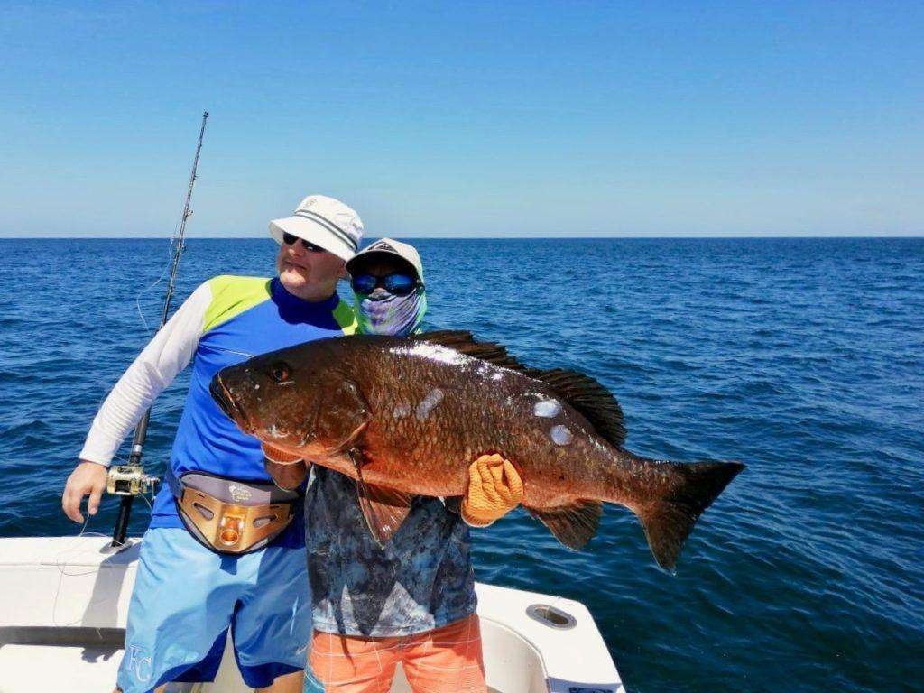 Outcast Tamarindo half day charter cubera snapper