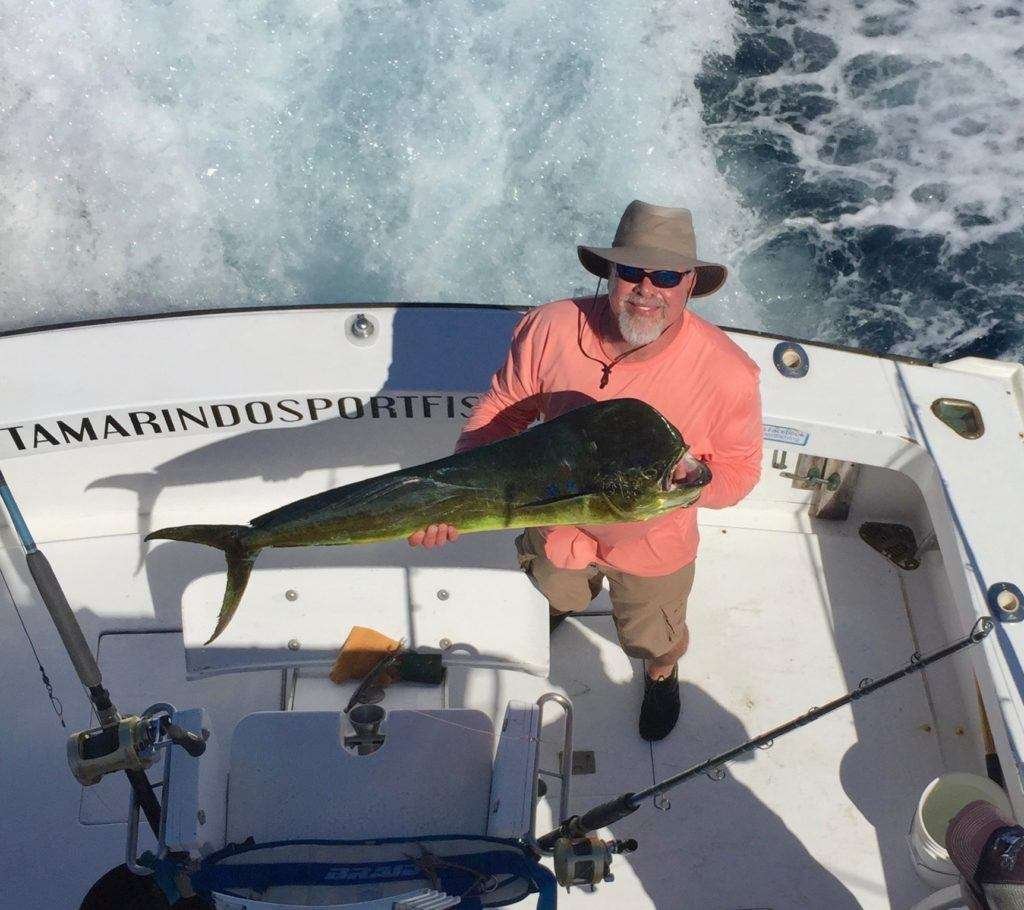 Talking Fish Tamarindo 3/4 day charter dorado