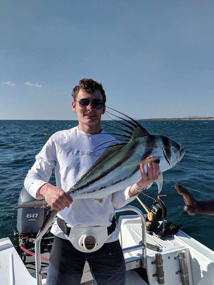 Rainbow Runner Tamarindo half day charter roosterfish