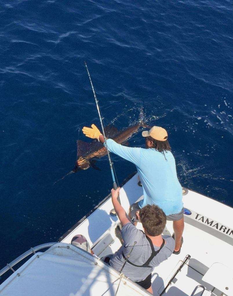 Talking Fish Tamarindo half day charter sailfish