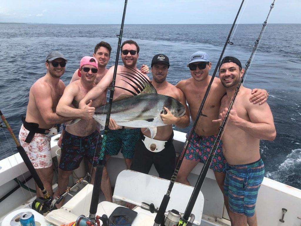 Capullo Tamarindo half day charter roosterfish