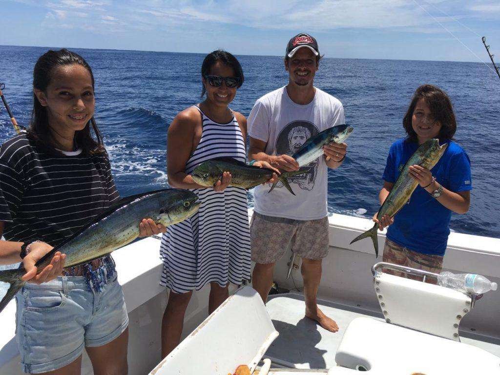Capullo Tamarindo half day charter dorado
