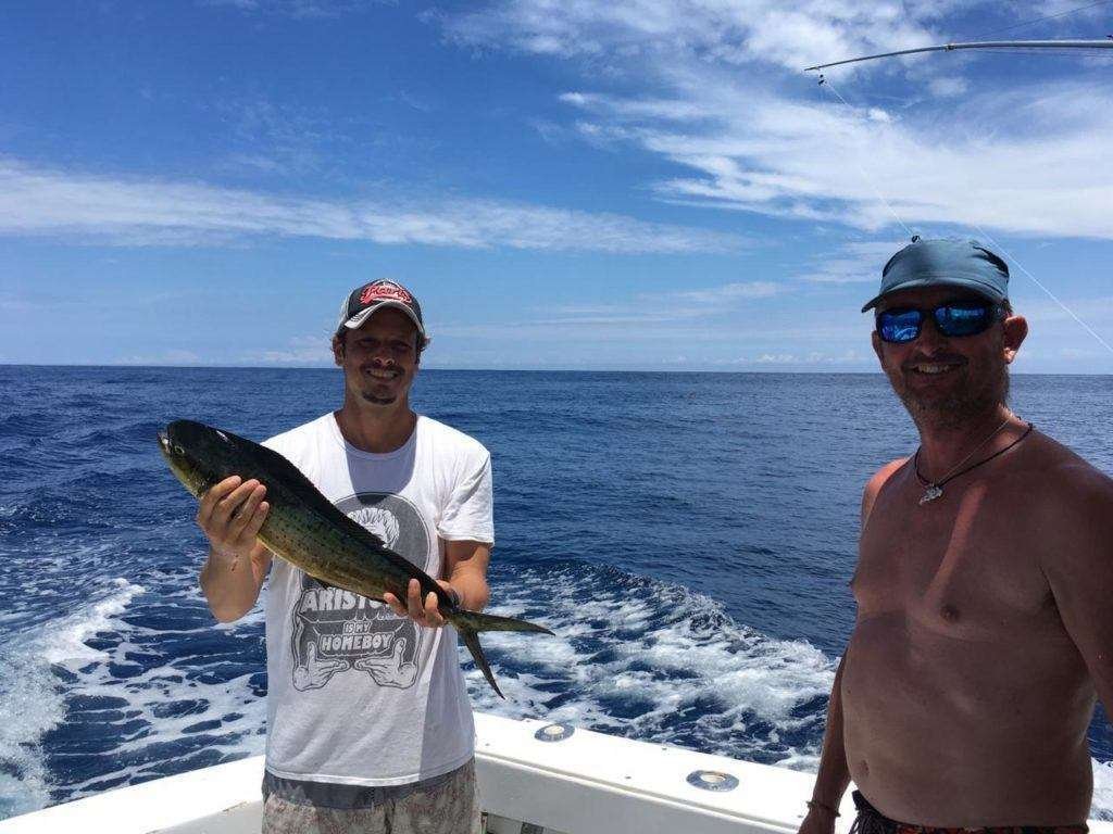 Capullo Tamarindo half day charter dorado