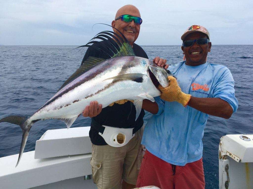Capullo Tamarindo half day charter roosterfish