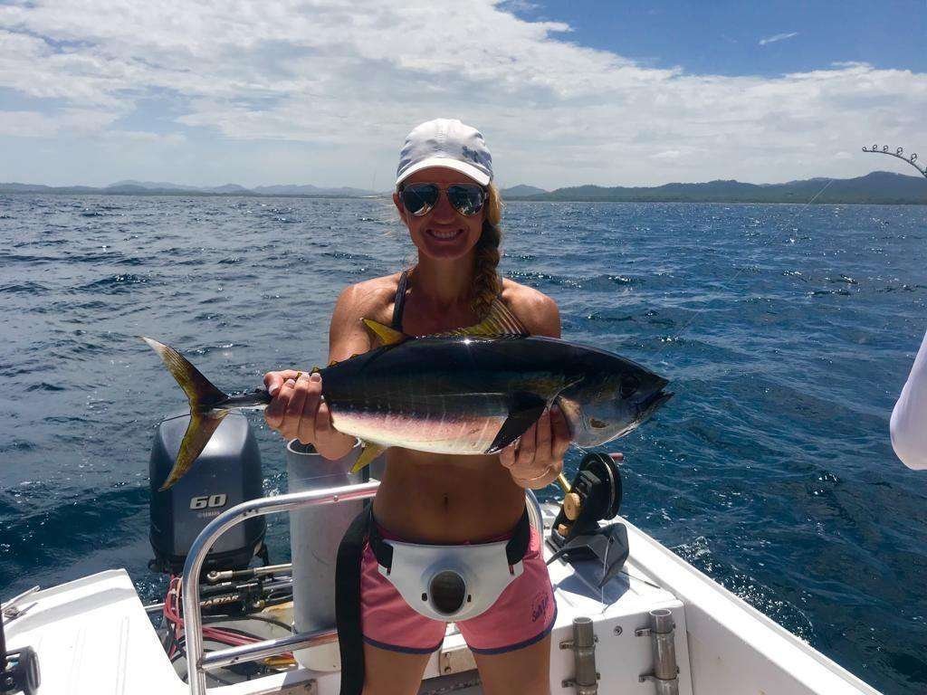 Rainbow Runner Tamarindo half day charter tuna