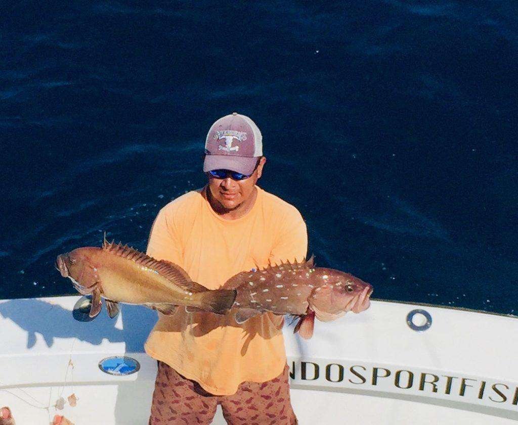 Talking Fish Tamarindo half day charter grouper