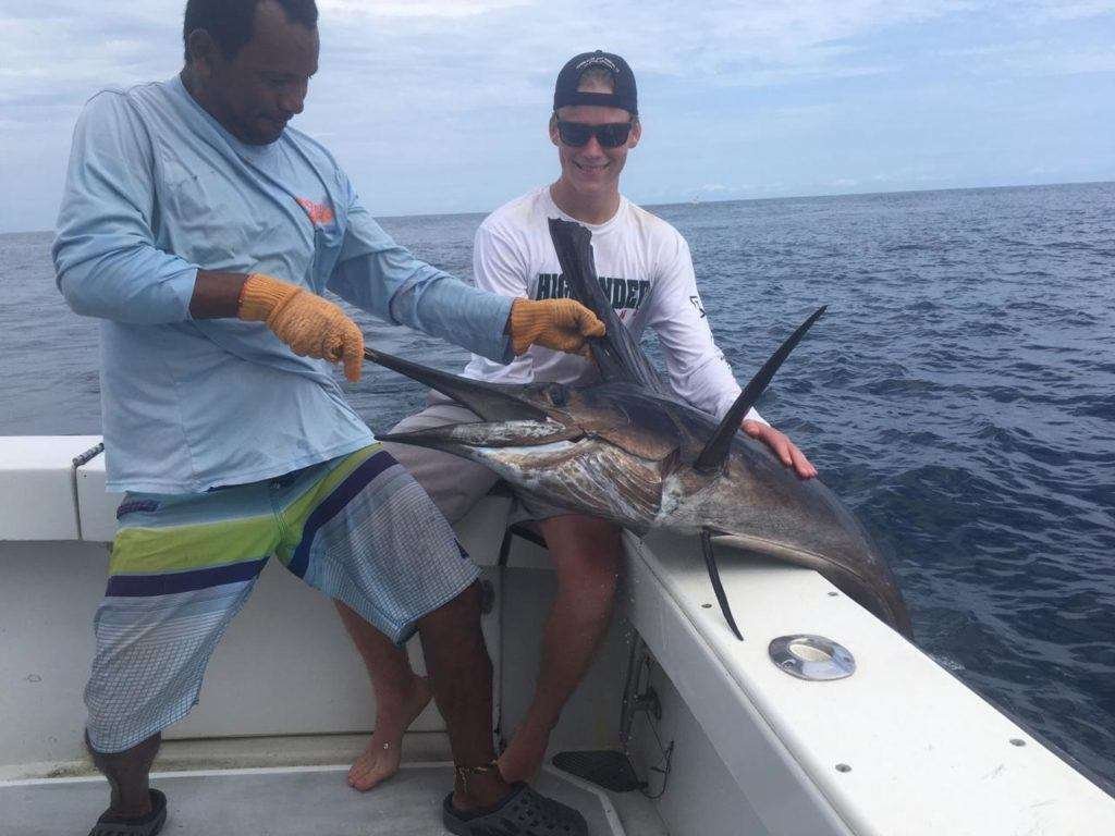 Capullo Tamarindo full day charter sailfish