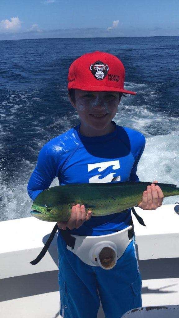 Capullo Tamarindo half day charter dorado