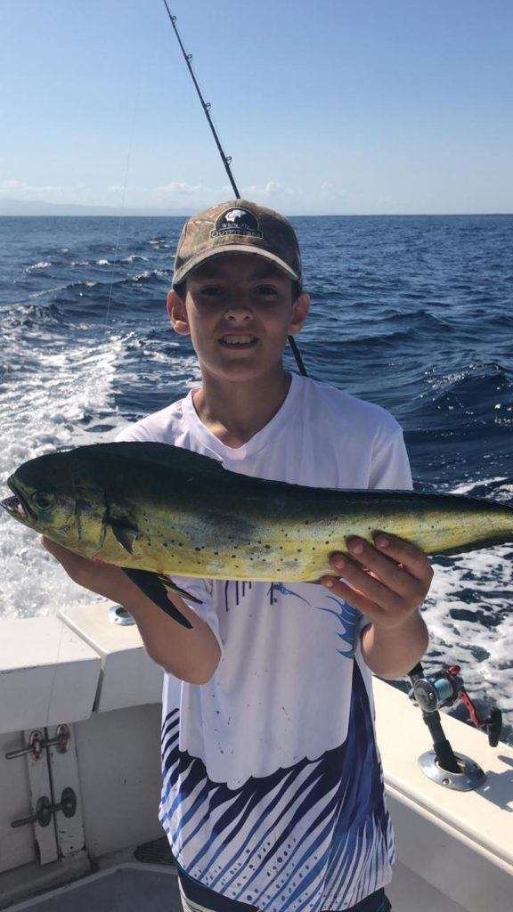 Capullo Tamarindo half day charter dorado