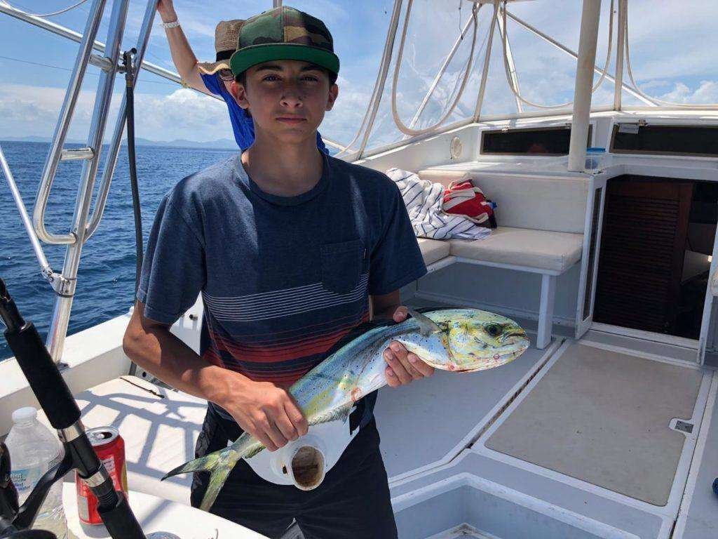 Capullo Tamarindo half day charter dorado