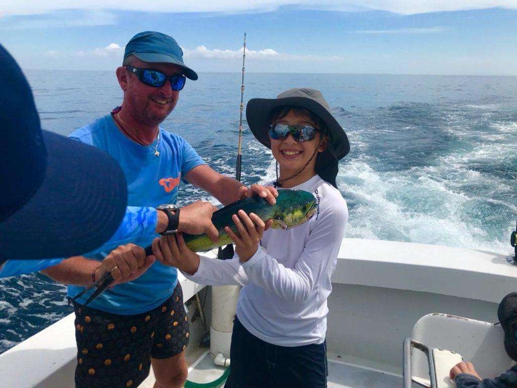 Capullo Tamarindo half day charter dorado