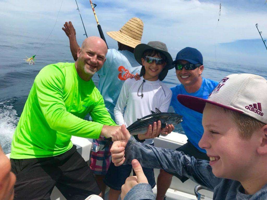 Capullo Tamarindo half day charter mackerel