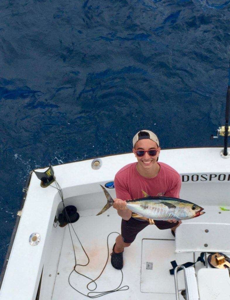 Talking Fish Tamarindo half day charter tuna