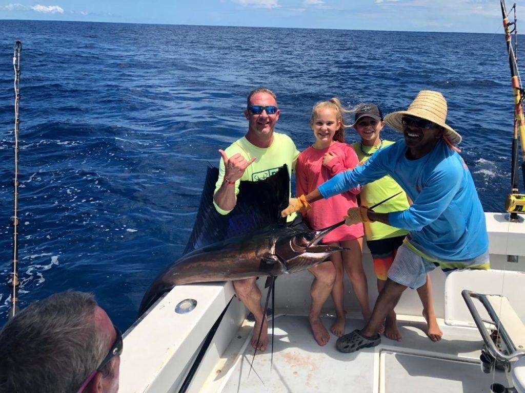 Capullo Tamarindo full day charter sailfish