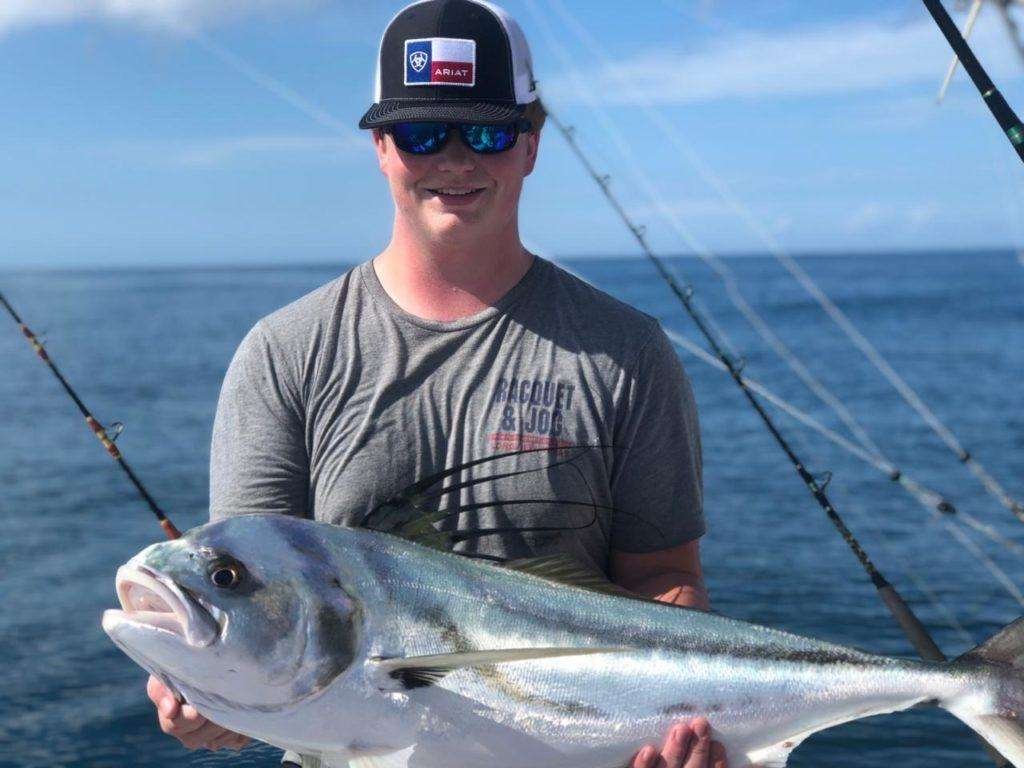 Capullo Tamarindo half day charter roosterfish