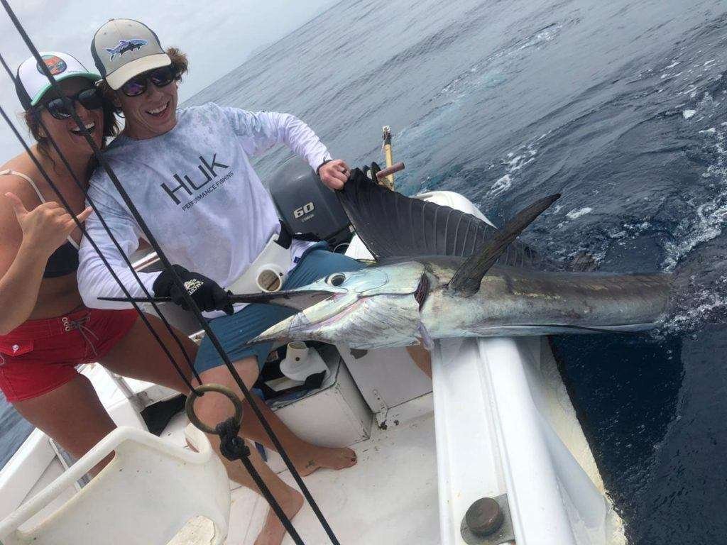 Rainbow Runner Tamarindo full day charter sailfish