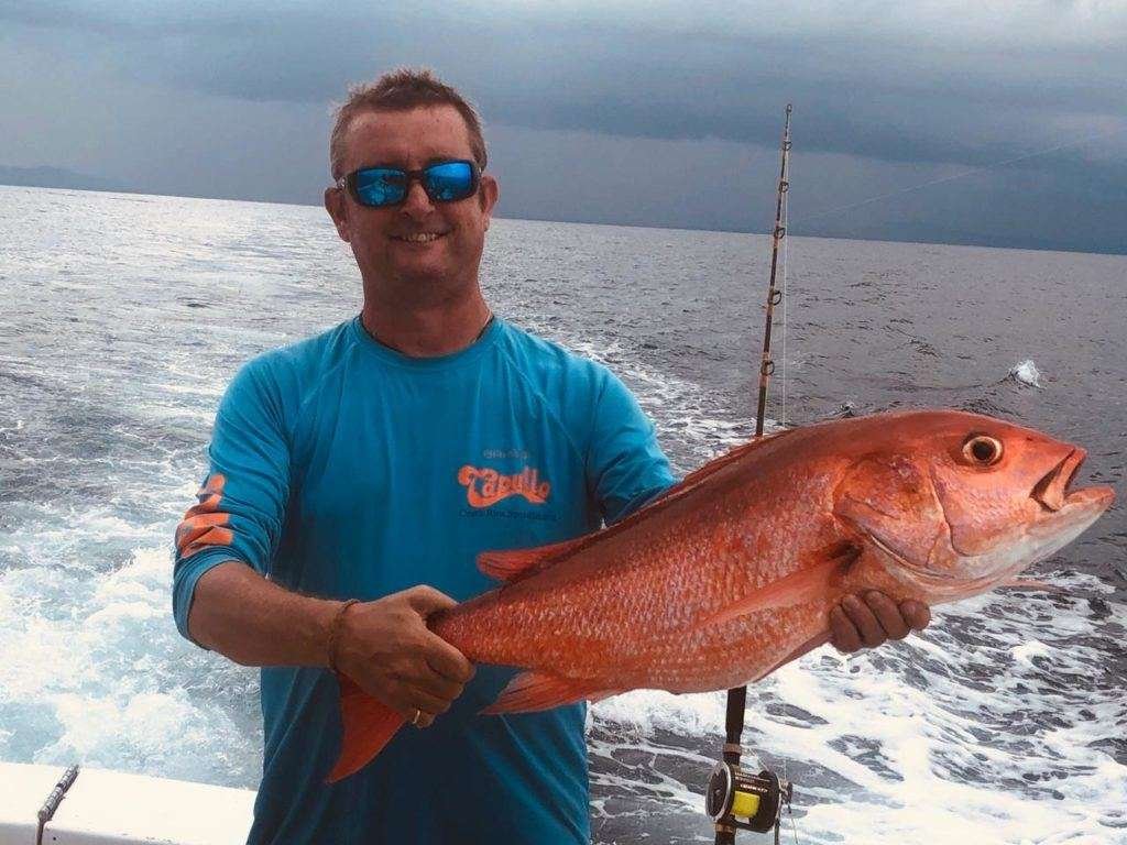 Capullo Tamarindo half day charter red snapper