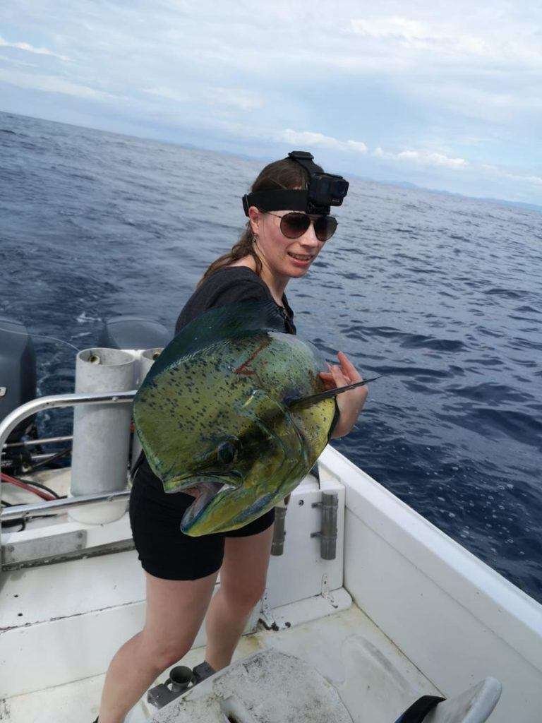 Rainbow Runner Tamarindo half day charter dorado