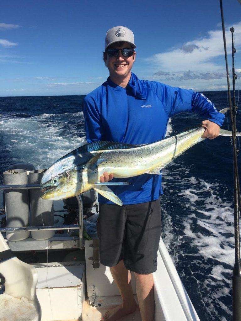 Rainbow Runner Tamarindo half day charter dorado
