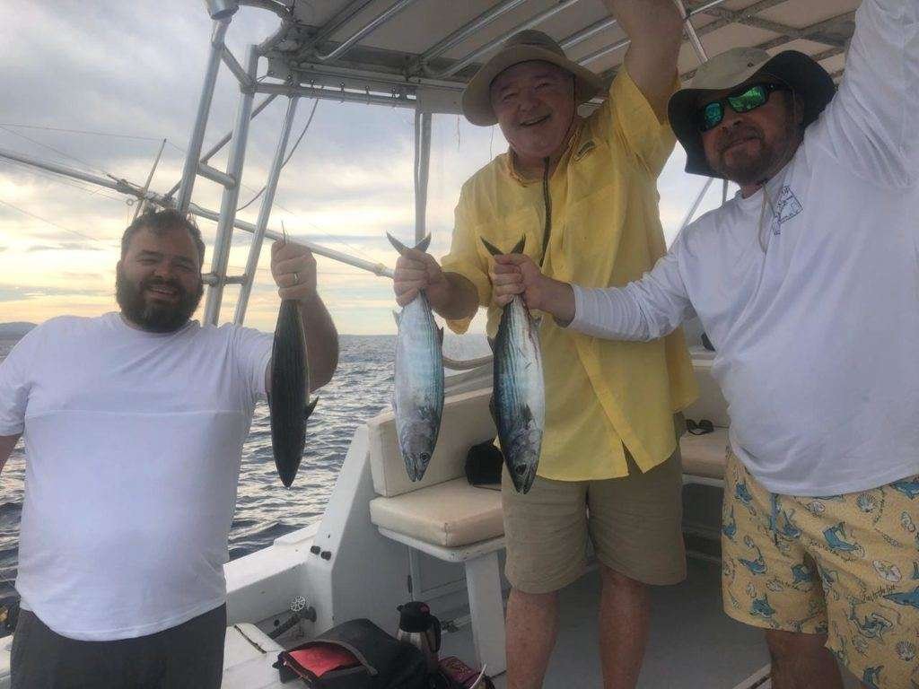 Capullo Tamarindo full day charter mackerel