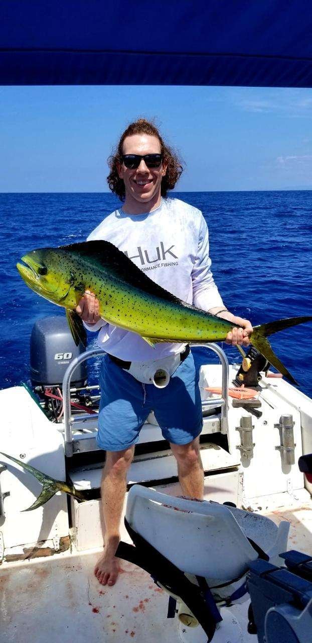 Rainbow Runner Tamarindo half day charter dorado