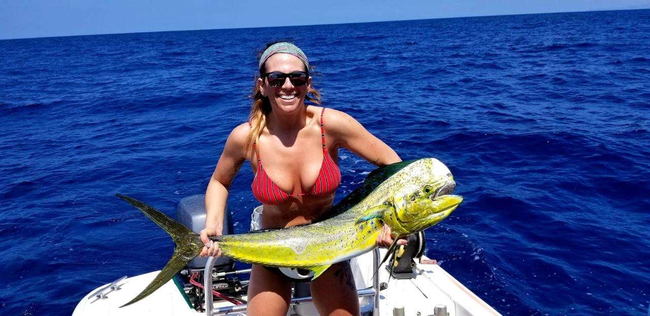 Rainbow Runner Tamarindo half day charter dorado