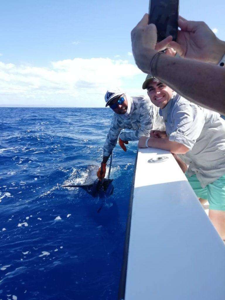 Salsa Tamarindo full day charter blue marlin