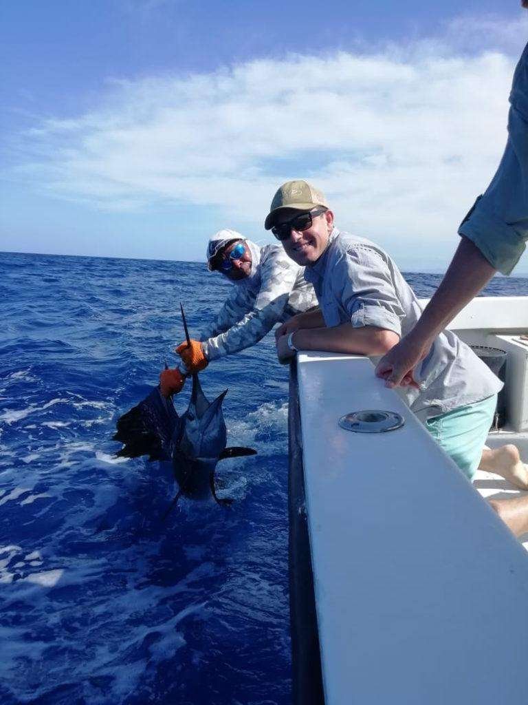 Salsa Tamarindo full day charter sailfish