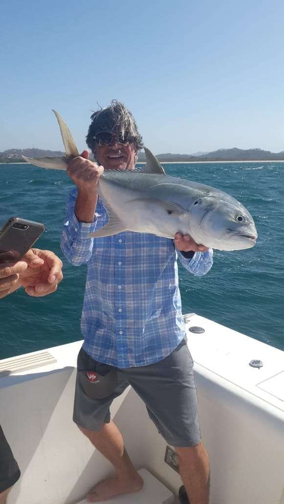 4Mori Tamarindo half day charter jack crevalle