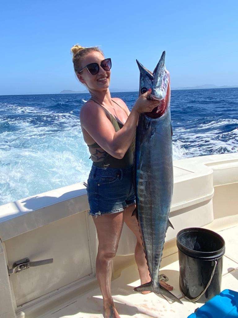 Coyote Tres Tamarindo half day charter wahoo