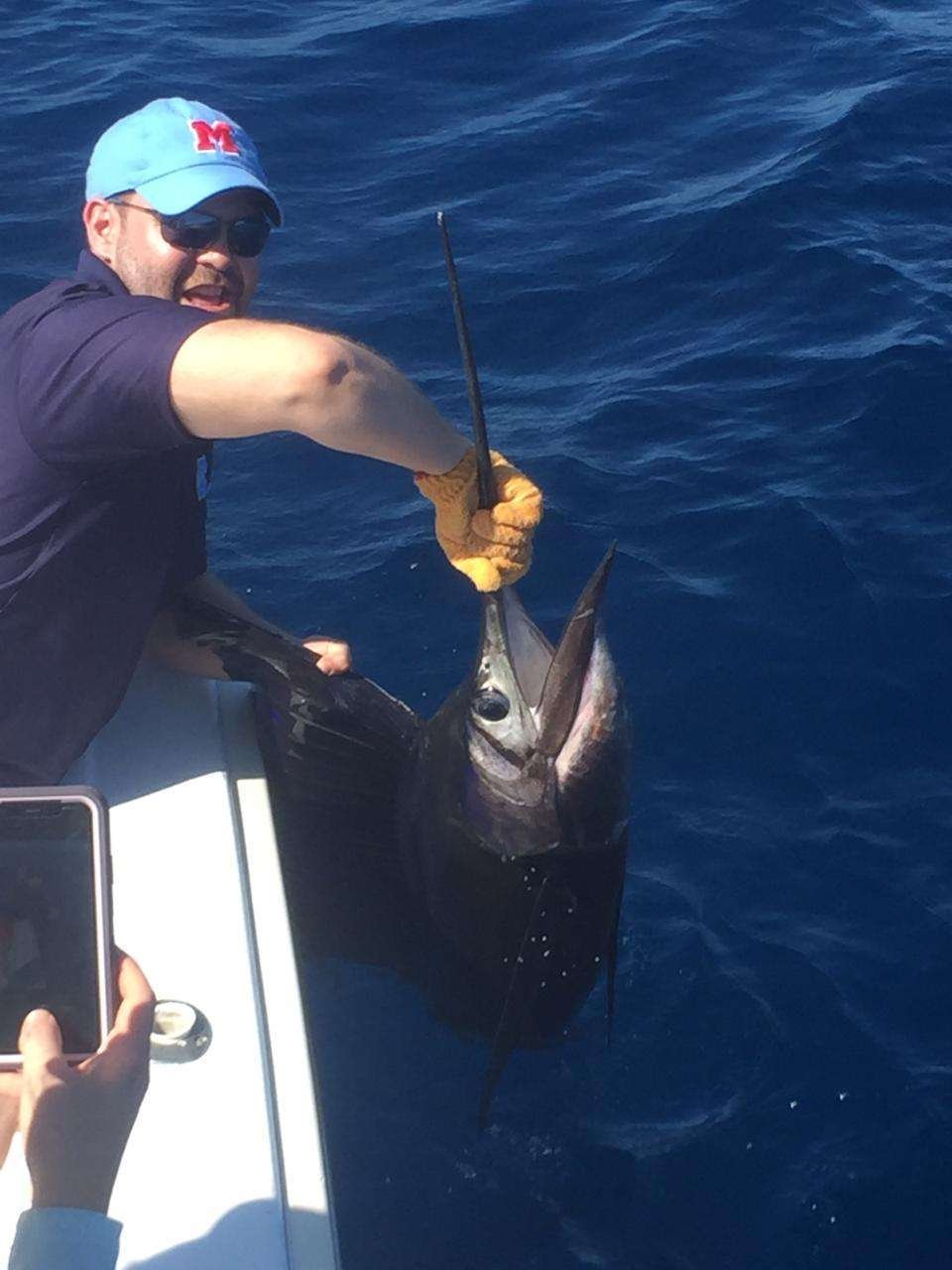 Coyote Tres Tamarindo full day charter sailfish