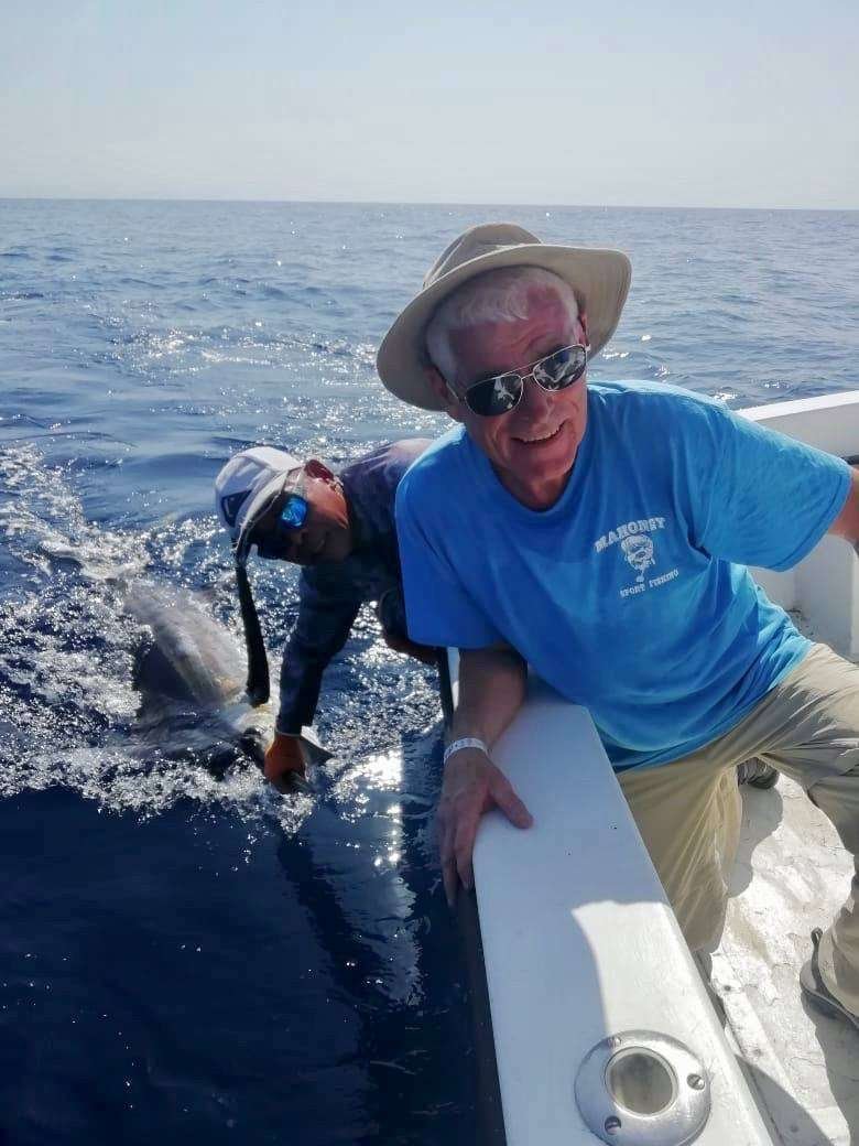 Salsa Tamarindo full day charter blue marlin