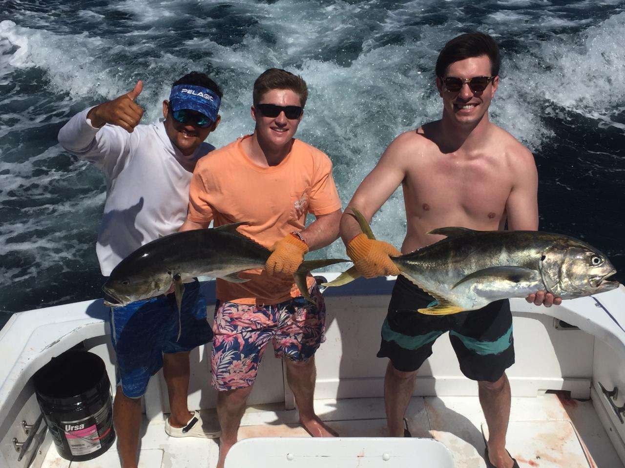 Crazy Dog Tamarindo full day charter jack crevalle