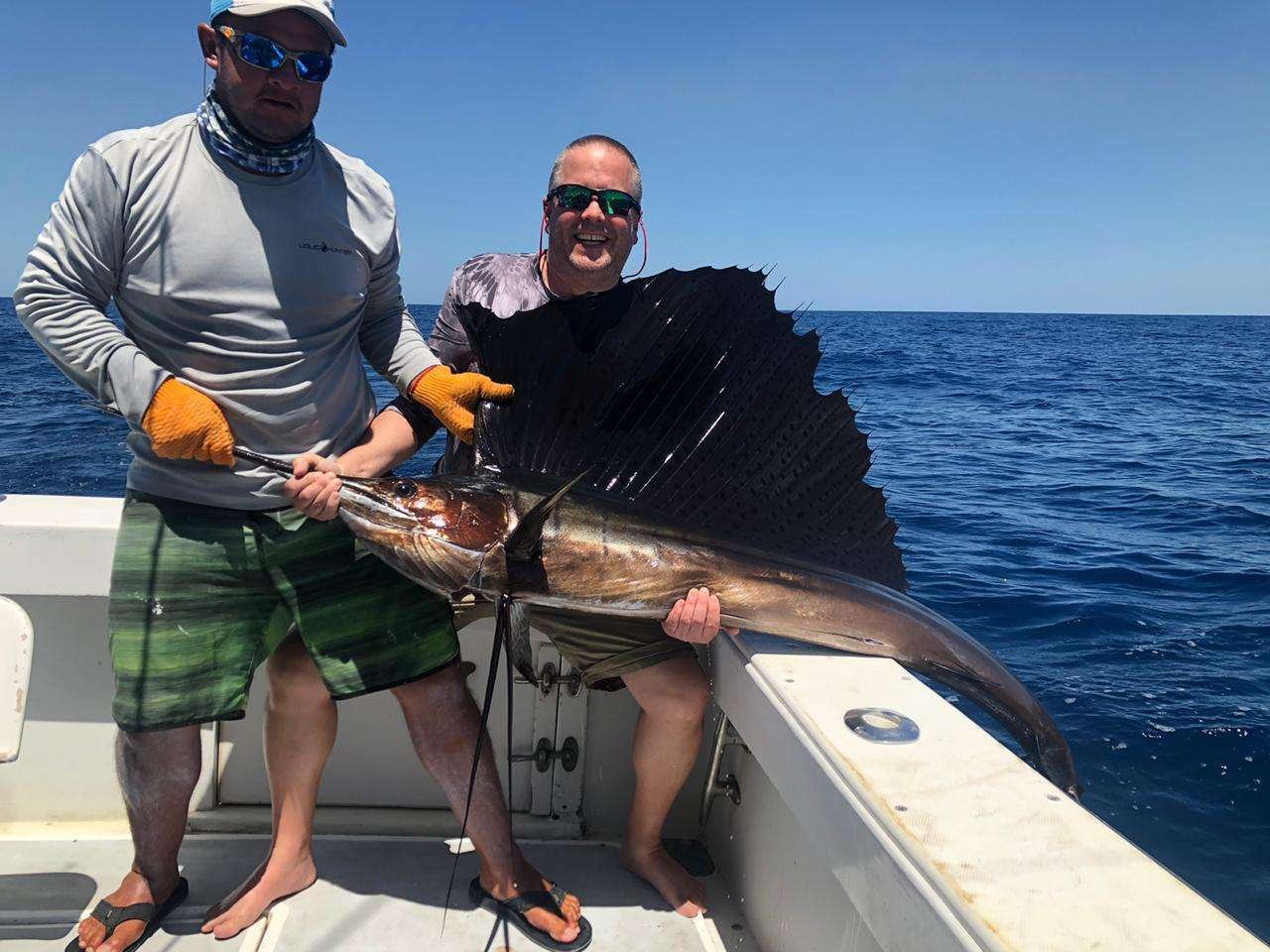 Capullo Tamarindo full day charter sailfish