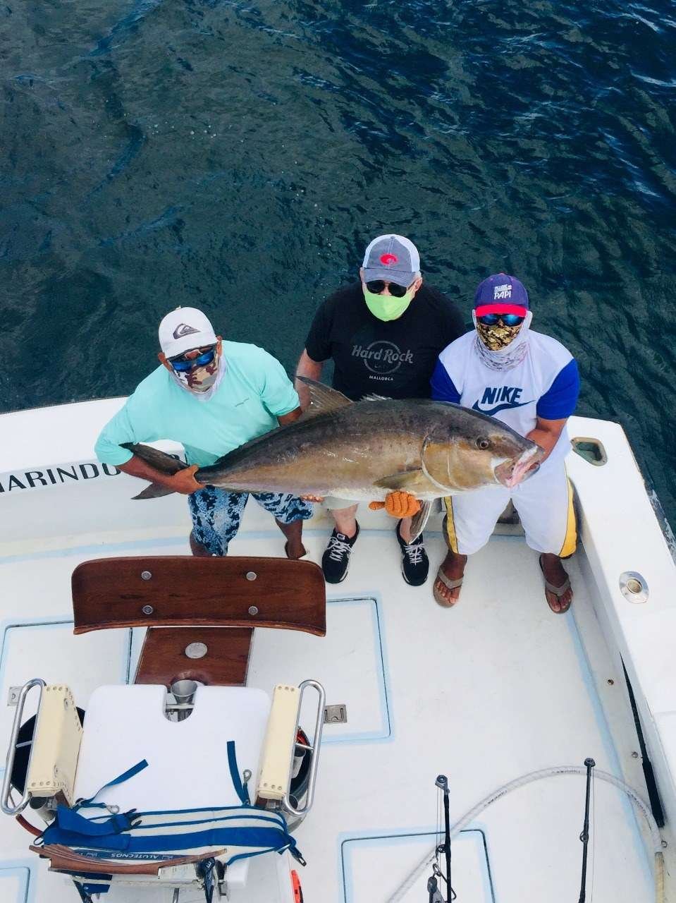 Talking Fish Tamarindo half day charter amberjack