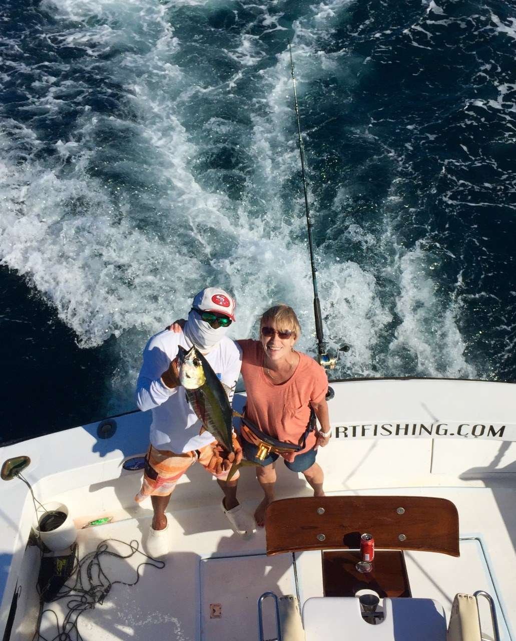 Talking Fish Tamarindo half day charter yellowfin tuna